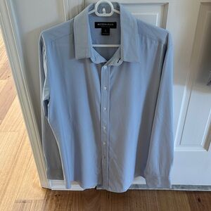 Mizzen+Main Sky Blue Dress Shirt
